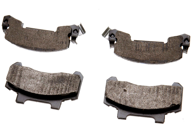 18024902 - Brakes: Disc Brake Pad Set for Buick: Century, Skyhawk, Skylark, Somerset, Somerset Regal | Cadillac: Cimarron | Chevrolet: Beretta, Cavalier, Celebrity, Citation II, Corsica | Oldsmobile: Calais, Cutlass Calais, Cutlass Ciera, Firenza | Pontiac: 6000, Grand Am, Sunbird Image