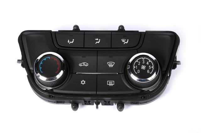 22944949 - : Black Heating and Air Conditioning Control Panel for Buick: Encore, Verano Image
