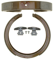 89033999 - : Bonded Rear Drum In-Hat Parking Brake Shoe Set for GM Image
