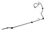 60002197 - : Rear Brake Pipe for GM Image