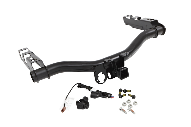 12498301 - Body: Trailer Hitch, Weight Distribution Platform for Chevrolet: Silverado 1500, Silverado 1500 Classic | GMC: Sierra 1500, Sierra 1500 Classic Image