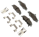 19427980 - : Ceramic Rear Disc Brake Pad Kit with Springs and Clips for GM Image