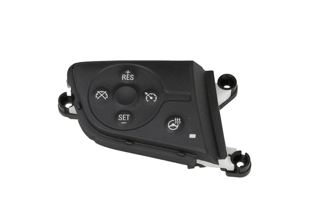 23262290 - : Black Carbon Cruise Control Switch for GMC: Canyon, Sierra 1500, Sierra 2500 HD, Sierra 3500 HD Image