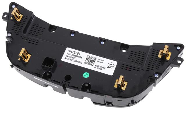 84443701 - : Jet Black Heating and Air Conditioning Control Panel for Buick: Envision Image