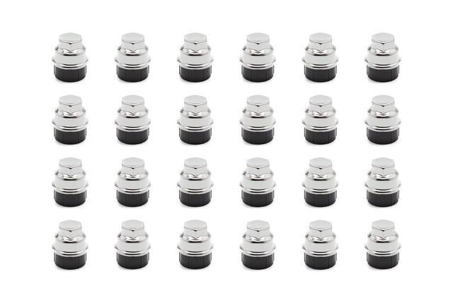 12499426 - Exterior: Wheel, Lug Nut Cap for Cadillac: Escalade, Escalade ESV, Escalade EXT | Chevrolet: Silverado 1500, Silverado 1500 Classic, Suburban 1500, Suburban 2500, Tahoe | GMC: Yukon, Yukon XL 1500, Yukon XL 2500 Image