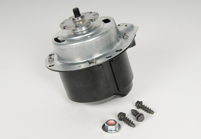 22137318 - Cooling System: Fan Motor for Buick: Century, Electra, LaCrosse, LeSabre, Park Avenue, Reatta, Regal, Riviera, Roadmaster, Skyhawk, Skylark, Somerset | Cadillac: 60 Special, Allante, DeVille, Eldorado, Fleetwood, Seville | Chevrolet: Beretta, Camaro, Caprice, Cavalier, Celebrity, Corsica, Corvette, G10, G20, G30, Impala, Lumina, Lumina APV, Monte Carlo, P30, Spectrum | GMC: G1500, G2500, G3500, P3500 | Oldsmobile: 88, 98, Achieva, Calais, Cutlass, Cutlass Calais, Cutlass Ciera, Cutlass Cruiser, Cutlass Supreme, Delta 88, Firenza, Silhouette, Toronado | Pontiac: 6000, Bonneville, Fiero, Firebird, Grand Am, Grand Prix, Sunbird, Trans Sport Image