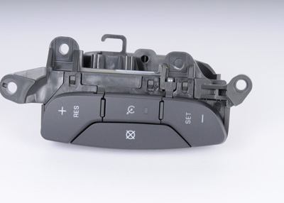 15824106 - Steering: Cruise Switch for Cadillac: Escalade, Escalade ESV, Escalade EXT | Chevrolet: Avalanche, Suburban 1500, Suburban 2500, Tahoe | GMC: Yukon, Yukon XL 1500, Yukon XL 2500 Image