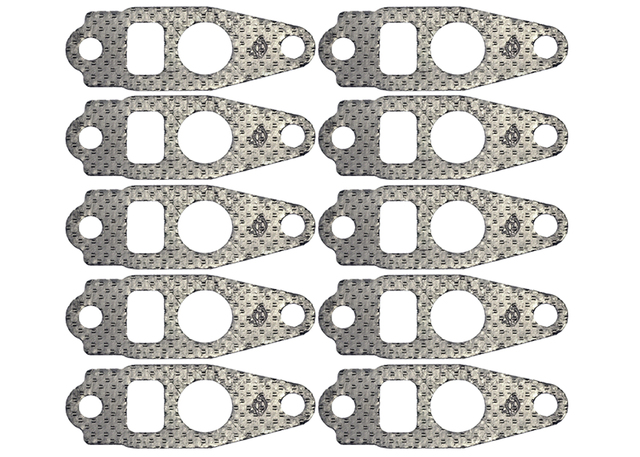 10077547 - Emission System: Exhaust Gas Re-circulation (Egr) Valve Gasket for Buick: Century, Skyhawk, Skylark | Cadillac: Cimarron | Chevrolet: Astro, Beretta, C/K Pickup, C1500, C3500, Camaro, Cavalier, Celebrity, Citation II, Corsica, Corvette, G10, G20, G30, K3500 Pickup, LLV, P30, R20, R2500, R30, R3500, S10, S10 Blazer, Suburban C20, Suburban K20, Suburban R20, Suburban R2500, Suburban V20, Suburban V2500, V30, V3500 | GMC: C1500 Pickup, C2500 Pickup, C3500 Pickup, G1500, G2500, G3500, Jimmy S15, K1500 Pickup, K2500 Pickup, K3500 Pickup, P3500, R2500 Pickup, R3500 Pickup, S15, Safari, Sonoma, Suburban C2500, Suburban R2500, V3500 | Oldsmobile: Cutlass Ciera, Firenza | Pontiac: 6000, Firebird, Grand Am, LeMans, Sunbird, Sunfire Image