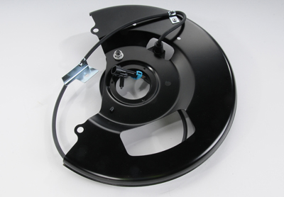 19211695 - Brakes: Splash Shield for Chevrolet: C2500, C3500, C3500HD, Express 2500, Express 3500, K2500 Pickup, K3500 Pickup, P30, Suburban C1500, Suburban C2500, Suburban K2500, Tahoe | GMC: C2500 Pickup, C3500 Pickup, C3500HD, K2500 Pickup, K3500 Pickup, Savana 2500, Savana 3500, Suburban C1500, Suburban C2500, Suburban K2500, Yukon Image