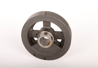 10154688 - Engine: Vibration Damper for Chevrolet: Blazer, C1500, C2500, C3500, C3500HD, Express 2500, Express 3500, G20, G30, K1500 Pickup, K2500 Pickup, K3500 Pickup, P30, Suburban C1500, Suburban C2500, Suburban K1500, Suburban K2500, Tahoe | GMC: C1500 Pickup, C2500 Pickup, C3500 Pickup, C3500HD, G2500, G3500, K1500 Pickup, K2500 Pickup, K3500 Pickup, P3500, Savana 2500, Savana 3500, Suburban C1500, Suburban C2500, Suburban K1500, Suburban K2500, Yukon Image