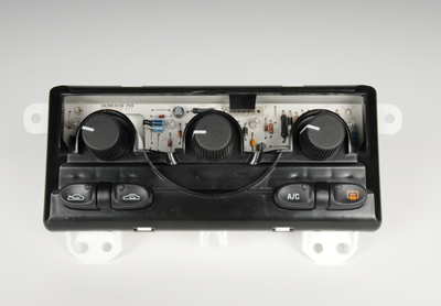 9376423 - : Heating and Air Conditioning Control Panel with Rear Window Defogger Switch for Oldsmobile: Alero Image