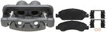 19322766 - : Disc Brake Caliper Assembly with Semi-Metallic Pads (Loaded Police), Remanufactured for GM Image