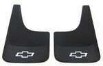 19213391 - Exterior: Splash Guards, Contour, Medium w/ Bowtie Logo for Chevrolet: Blazer, Colorado, Silverado 1500, Silverado 1500 Classic, Suburban 1500, Suburban 2500, Suburban C1500, Suburban C2500, Suburban K1500, Suburban K2500, Tahoe Image