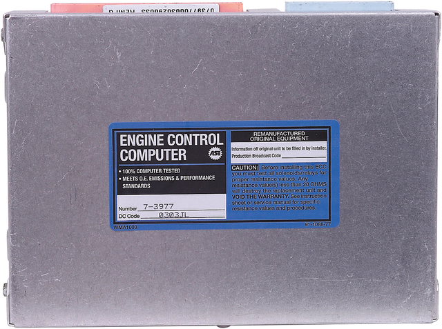 88961136 - Emission System: ECM for Chevrolet: C1500, C2500, C3500, G20, G30, K1500 Pickup, K2500 Pickup, K3500 Pickup, P30, Suburban C1500, Suburban C2500, Suburban K1500, Suburban K2500 | GMC: C1500 Pickup, C2500 Pickup, C3500 Pickup, G2500, G3500, K1500 Pickup, K2500 Pickup, K3500 Pickup, P3500, Suburban C1500, Suburban C2500, Suburban K1500, Suburban K2500, Yukon Image