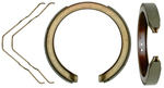 89034000 - : Bonded Rear Drum In-Hat Parking Brake Shoe Set for GM Image