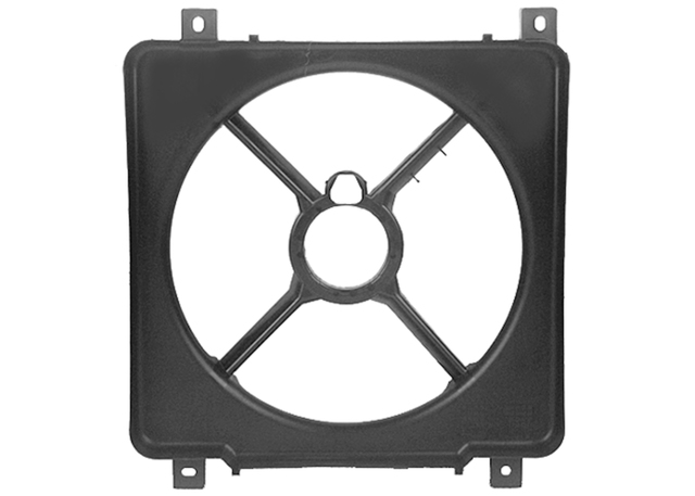 22082152 - Cooling System: Shroud for Buick: Century | Chevrolet: Celebrity | Oldsmobile: Cutlass Ciera, Cutlass Cruiser | Pontiac: 6000 Image