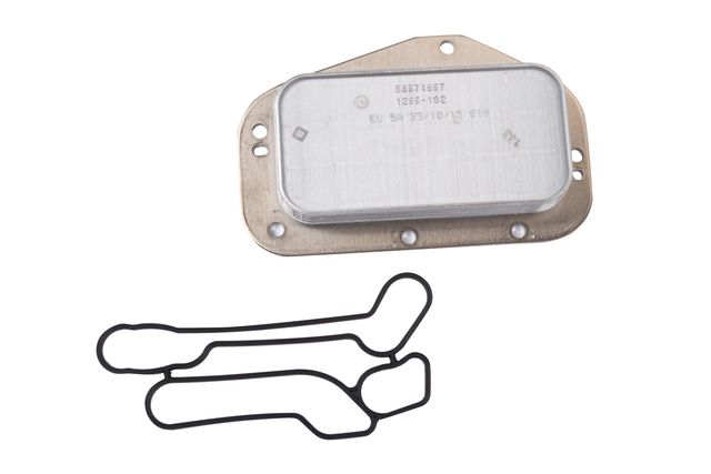 55355603 - Engine: Oil Cooler for Chevrolet: Aveo, Aveo5, Cruze, Cruze Limited, Sonic | Pontiac: G3 | Saturn: Astra Image