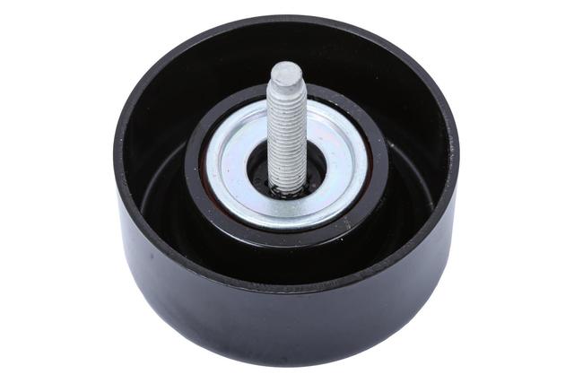 12695659 - Cooling System: Idler Pulley for Buick: LaCrosse, Regal | Cadillac: Escalade, Escalade ESV | Chevrolet: Captiva Sport, Express 2500, Express 3500, Express 4500, LCF 3500HG, Silverado 2500 HD, Silverado 3500 HD | GMC: Savana 2500, Savana 3500, Savana 4500, Sierra 2500 HD, Sierra 3500 HD Image