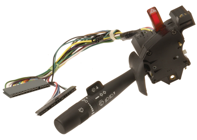 26102160 - : Turn Signal, Headlight Dimmer, Windshield Wiper and Washer Switch with Lever for Chevrolet: Express 1500, Express 2500, Express 3500 | GMC: Savana 1500, Savana 2500, Savana 3500 Image
