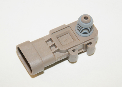 12247409 - Fuel System: Pressure Sensor for Cadillac: Escalade, Escalade ESV, Escalade EXT | Chevrolet: Avalanche, Avalanche 1500, Avalanche 2500, Impala, Monte Carlo, Silverado 1500, Silverado 2500 HD, Silverado 3500 HD, Suburban 1500, Suburban 2500, Tahoe, Uplander | GMC: Sierra 1500, Sierra 2500 HD, Sierra 3500 HD, Yukon, Yukon XL 1500, Yukon XL 2500 Image