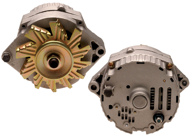 19151858 - Electrical: Alternator Assembly for Buick: Century, Electra, LeSabre, Regal, Riviera, Skylark | Cadillac: DeVille, Fleetwood, Seville | Chevrolet: C/K Pickup, Camaro, Caprice, Celebrity, Citation II, El Camino, G10, G20, G30, Impala, K5 Blazer, Monte Carlo, P20, P30, R10, R20, R2500, R30, R3500, Suburban C10, Suburban C20, Suburban K10, Suburban K20, Suburban R10, Suburban R1500, Suburban R20, Suburban R2500, Suburban V10, Suburban V1500, Suburban V20, Suburban V2500, V10, V20, V30, V3500 | GMC: C1500 Pickup, C2500 Pickup, C3500 Pickup, Caballero, G1500, G2500, G3500, Jimmy, K1500 Pickup, K2500 Pickup, K3500 Pickup, P2500, P3500, R1500 Pickup, R2500 Pickup, R3500 Pickup, Suburban C1500, Suburban C2500, Suburban K1500, Suburban K2500, Suburban R1500, Suburban R2500, V1500, V1500 Suburban, V2500, V2500 Suburban, V3500 | Oldsmobile: 98, Custom Cruiser, Cutlass Ciera, Cutlass Cruiser, Delta 88, Omega, Toronado | Pontiac: 6000, Firebird, Grand Prix, Phoenix, T1000 Image