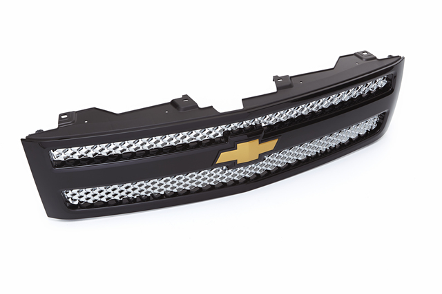 22767489 - Exterior: Exterior Trim, Grille Package for Chevrolet: Silverado 1500, Silverado 1500 Classic, Silverado 1500 HD Classic, Silverado 2500 HD, Silverado 2500 HD Classic, Silverado 3500 Classic, Silverado 3500 HD Image