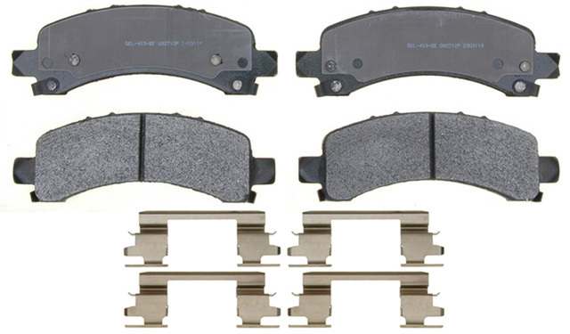 19287156 - : Semi-Metallic Rear Disc Brake Pad Set for GM Image