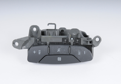 15824107 - Steering: Cruise Switch for Buick: Lucerne | Cadillac: Escalade, Escalade ESV, Escalade EXT | Chevrolet: Avalanche, Silverado 1500, Silverado 2500 HD, Silverado 3500 HD, Suburban 1500, Suburban 2500, Tahoe | GMC: Sierra 1500, Sierra 2500 HD, Sierra 3500 HD, Yukon, Yukon XL 1500, Yukon XL 2500 Image
