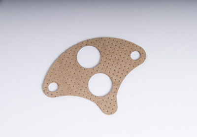 12558353 - Emission System: Egr Valve Gasket for Buick: Lucerne | Cadillac: DeVille, DTS, Eldorado, Escalade, Escalade EXT, Seville | Chevrolet: Avalanche 1500, Avalanche 2500, Camaro, Express 2500, Express 3500, Silverado 1500, Silverado 1500 HD, Silverado 2500, Silverado 2500 HD, Silverado 3500, Suburban 1500, Suburban 2500, Tahoe | GMC: Savana 2500, Savana 3500, Sierra 1500, Sierra 1500 HD, Sierra 2500, Sierra 2500 HD, Sierra 3500, Yukon, Yukon XL 1500, Yukon XL 2500 | Oldsmobile: Aurora | Pontiac: Bonneville, Firebird Image