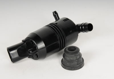 22111432 - Body: Washer Pump for Buick: Century, Park Avenue, Regal | Cadillac: DeVille, Eldorado, Seville | Chevrolet: Corvette, Express 1500, Express 2500, Express 3500, G10, G20, G30, P30 | GMC: G1500, G2500, G3500, P3500, Savana 1500, Savana 2500, Savana 3500 | Oldsmobile: Cutlass Ciera, Cutlass Cruiser, Intrigue | Pontiac: Grand Prix Image