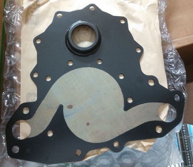 12562659 - Cooling System: Backing Plate for Chevrolet: C1500, C2500, C3500, K1500 Pickup, K2500 Pickup, K3500 Pickup | GMC: C1500 Pickup, C2500 Pickup, C3500 Pickup, K1500 Pickup, K2500 Pickup, K3500 Pickup Image