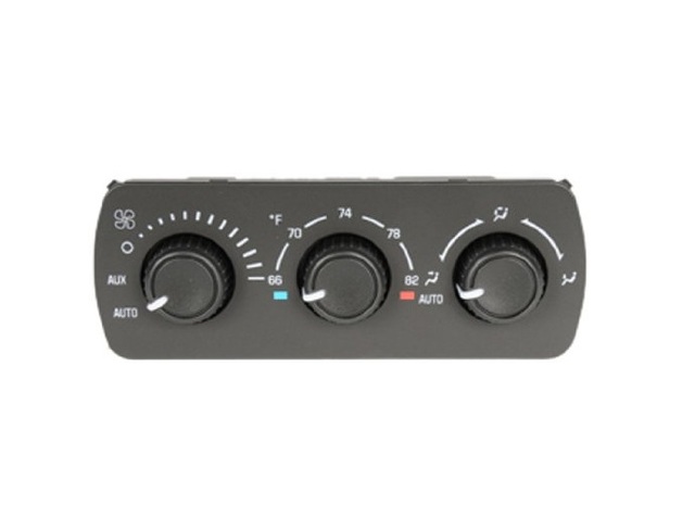 15112020 - HVAC: Heater &amp; AC Control for Cadillac: Escalade, Escalade ESV, Escalade EXT | Chevrolet: Avalanche 1500, Avalanche 2500, Silverado 1500, Silverado 1500 HD, Silverado 2500, Silverado 2500 HD, Silverado 3500, Suburban 1500, Suburban 2500, Tahoe | GMC: Sierra 1500, Sierra 1500 HD, Sierra 2500, Sierra 2500 HD, Sierra 3500, Yukon, Yukon XL 1500, Yukon XL 2500 Image