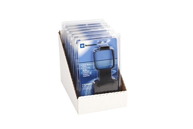 12496641 - Body: Trailer Hitch Receiver Cover for Cadillac: Escalade, Escalade EXT | Chevrolet: Express 1500, Express 2500, Express 3500 | GMC: Savana 1500, Savana 2500, Savana 3500 Image