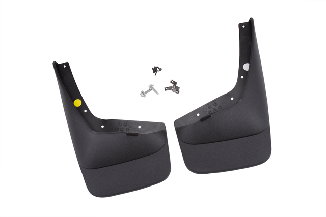 19212552 - Body: Splash Guards - Front Molded - Black for GMC: Sierra 1500, Sierra 2500 HD, Sierra 3500 HD Image