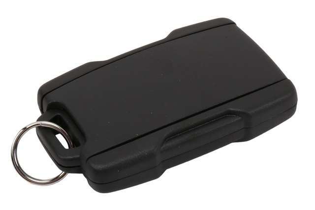 Zinc Alloy + Leather Remote Key Fob Cover With Strap For 2021-24 Chevy/GMC/Buick