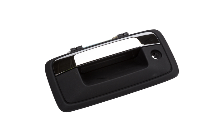 23487217 - Exterior: Tailgate Handle (W\\/O Rear-View Camera) for Chevrolet: Silverado 1500, Silverado 1500 LD, Silverado 2500 HD, Silverado 3500 HD | GMC: Sierra 1500, Sierra 1500 Limited, Sierra 2500 HD, Sierra 3500 HD Image