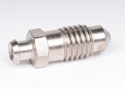 25846360 - Brakes: Brake Bleeder Screw for Buick: Century, Electra, LaCrosse, LeSabre, Lucerne, Park Avenue, Regal, Rendezvous, Riviera, Skylark, Terraza | Cadillac: Brougham, DeVille, DTS, Eldorado, Escalade, Escalade ESV, Escalade EXT, Seville, XTS | Chevrolet: Astro, Avalanche, Avalanche 1500, Avalanche 2500, Blazer, C1500, C2500, C3500, C3500HD, Camaro, Cavalier, Celebrity, Cobalt, Colorado, Corsica, Express 1500, Express 2500, Express 3500, Express 4500, HHR, Impala, Impala Limited, K1500 Pickup, K2500 Pickup, K3500 Pickup, Lumina, Lumina APV, Malibu, Monte Carlo, S10, Silverado 1500, Silverado 1500 Classic, Silverado 1500 HD, Silverado 1500 HD Classic, Silverado 1500 LD, Silverado 2500, Silverado 2500 HD, Silverado 2500 HD Classic, Silverado 3500, Silverado 3500 Classic, Silverado 3500 HD, Suburban, Suburban 1500, Suburban 2500, Suburban C1500, Suburban C2500, Suburban K1500, Suburban K2500, Tahoe, Uplander, Venture | GMC: C1500 Pickup, C2500 Pickup, C3500 Pickup, C3500HD, Canyon, Jimmy, K1500 Pickup, K2500 Pickup, K3500 Pickup, S15, Safari, Savana 1500, Savana 2500, Savana 3500, Savana 4500, Sierra 1500, Sierra 1500 Classic, Sierra 1500 HD, Sierra 1500 HD Classic, Sierra 1500 Limited, Sierra 2500, Sierra 2500 HD, Sierra 2500 HD Classic, Sierra 3500, Sierra 3500 Classic, Sierra 3500 HD, Sonoma, Suburban C1500, Suburban C2500, Suburban K1500, Suburban K2500, Yukon, Yukon XL, Yukon XL 1500, Yukon XL 2500 | Hummer: H2 | Oldsmobile: 88, Achieva, Aurora, Bravada, Cutlass Ciera, Cutlass Cruiser, Cutlass Supreme, Intrigue, LSS, Regency, Silhouette | Pontiac: 6000, Aztek, Bonneville, Firebird, G5, G6, Grand Am, Grand Prix, Montana, Solstice, Sunfire, Trans Sport | Saturn: Aura, Ion, Relay, Sky Image