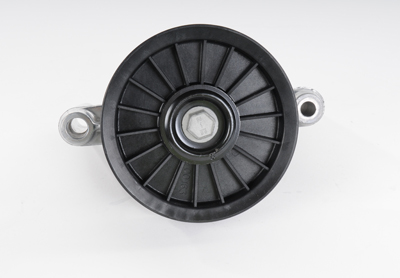 10118713 - Cooling System: Accessory Drive Belt Idler Pulley for Chevrolet: Blazer, C1500, C2500, C3500, K1500 Pickup, K2500 Pickup, K3500 Pickup, S10, S10 Blazer, Suburban C1500, Suburban C2500, Suburban K1500, Suburban K2500, Suburban R10, Suburban R1500, Suburban R20, Suburban R2500, Suburban V10, Suburban V1500, Suburban V20, Suburban V2500, Tahoe | GMC: C1500 Pickup, C2500 Pickup, C3500 Pickup, Jimmy, Jimmy S15, K1500 Pickup, K2500 Pickup, K3500 Pickup, S15, Sonoma, Suburban C1500, Suburban C2500, Suburban K1500, Suburban K2500, Suburban R1500, Suburban R2500, Syclone, Typhoon, V1500 Suburban, V2500 Suburban, Yukon | Oldsmobile: Bravada Image