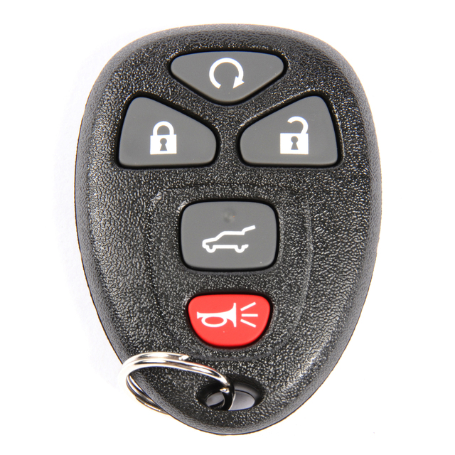 22936101 - : 5 Button Keyless Entry Remote Key Fob for Buick: Enclave | Chevrolet: Traverse | GMC: Acadia, Acadia Limited | Saturn: Outlook Image