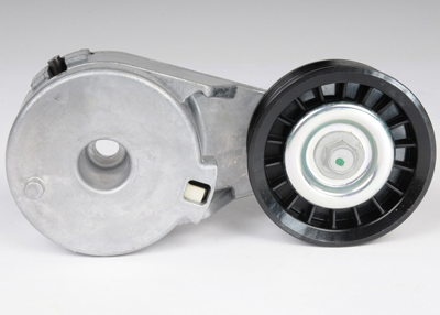 12563083 - Cooling System: Tensioner for Buick: Rendezvous, Terraza | Chevrolet: Equinox, Malibu, Uplander, Venture | Oldsmobile: Alero, Cutlass, Cutlass Supreme, Silhouette | Pontiac: Aztek, G6, Grand Am, Montana, Torrent | Saturn: Relay Image