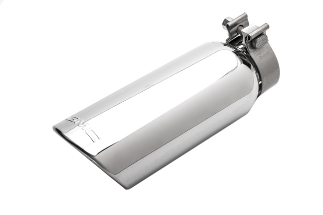 84722773 - Exterior: Performance, Exhaust Tip with GMC Logo for GMC: Sierra 1500, Sierra 1500 Classic, Sierra 1500 HD Classic, Sierra 1500 Limited, Sierra 2500 HD, Sierra 2500 HD Classic, Sierra 3500 Classic, Sierra 3500 HD Image