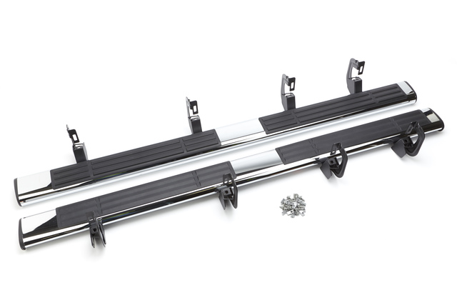20990095 - Body: Assist Steps, 6in Oval Chrome for Chevrolet: Silverado 1500, Silverado 2500 HD, Silverado 3500 HD | GMC: Sierra 1500, Sierra 2500 HD, Sierra 3500 HD Image