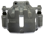 19361334 - : Front Driver Side Disc Brake Caliper Assembly (Friction Ready Coated), Remanufactured for GM Image