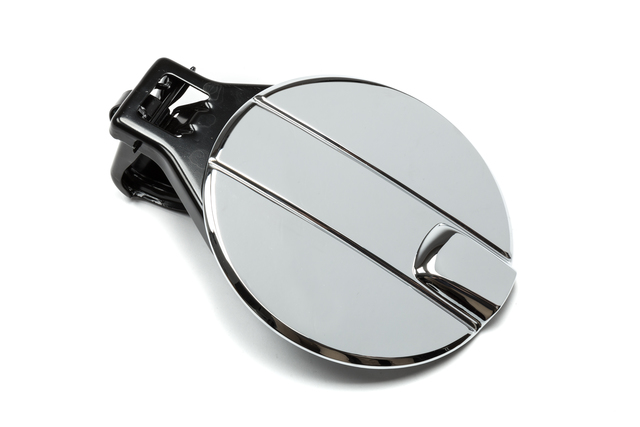 19212251 - Exterior: Fuel Door - Chrome for Chevrolet: Silverado 1500, Silverado 1500 Classic, Silverado 1500 HD Classic, Silverado 2500 HD, Silverado 2500 HD Classic, Silverado 3500 Classic, Silverado 3500 HD | GMC: Sierra 1500, Sierra 1500 Classic, Sierra 1500 HD, Sierra 1500 HD Classic, Sierra 2500, Sierra 2500 HD, Sierra 2500 HD Classic, Sierra 3500, Sierra 3500 Classic, Sierra 3500 HD Image