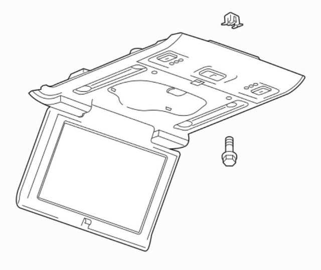 84543603 - Electrical: DVD Unit for GM Image