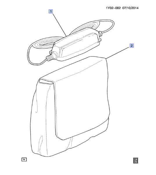 20941825 - Exterior: Battery Charger EU, 220 Volt for Chevrolet: Corvette Image