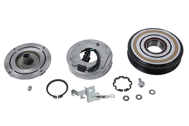 84252714 - : Air Conditioning Clutch Kit with Coil, Pulley, Snap Rings, Bracket, Shims, and Bolts for Cadillac: CTS | Chevrolet: Camaro Image