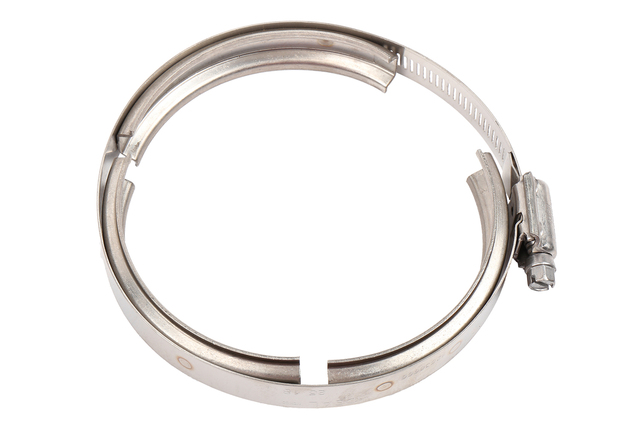 12638666 - Engine: Exhaust Clamp for Chevrolet: Express 2500, Express 3500, Express 4500, Silverado 2500 HD, Silverado 3500 HD | GMC: Savana 2500, Savana 3500, Savana 4500, Sierra 2500 HD, Sierra 3500 HD Image