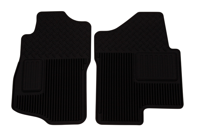 19210585 - : Floor Mats, All-Weather, Front for Cadillac: Escalade, Escalade ESV, Escalade EXT | Chevrolet: Avalanche, Silverado 1500, Silverado 1500 Classic, Silverado 1500 HD Classic, Silverado 2500 HD, Silverado 2500 HD Classic, Silverado 3500 Classic, Silverado 3500 HD, Suburban 1500, Suburban 2500, Tahoe | GMC: Sierra 1500, Sierra 1500 Classic, Sierra 1500 HD Classic, Sierra 2500 HD, Sierra 2500 HD Classic, Sierra 3500 Classic, Sierra 3500 HD, Yukon, Yukon XL 1500, Yukon XL 2500 Image