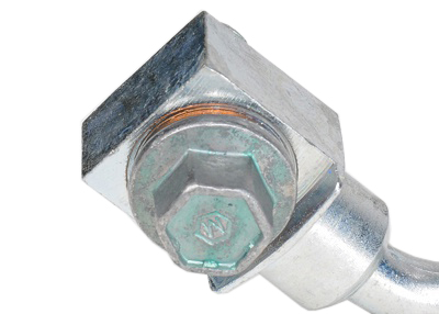 19366700 - Brakes: Brake Hose for Chevrolet: Silverado 1500, Silverado 1500 Classic, Silverado 1500 HD, Silverado 1500 HD Classic, Silverado 2500 | GMC: Sierra 1500, Sierra 1500 Classic, Sierra 1500 HD, Sierra 1500 HD Classic, Sierra 2500, Sierra 2500 HD, Sierra 2500 HD Classic, Sierra 3500, Sierra 3500 Classic, Sierra 3500 HD Image